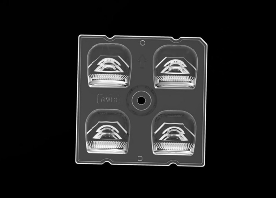 4IN1 TYPE3S Moduł światła ulicznego LED o przepuszczalności 88%-93% o wymiarach 50*50 mm z materiałem soczewek PC